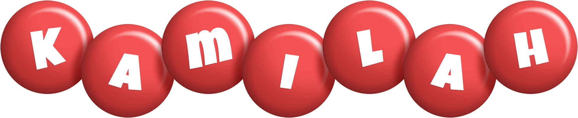 Kamilah candy-red logo