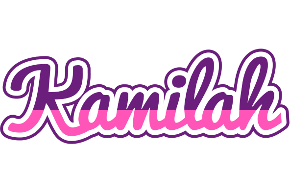 Kamilah cheerful logo