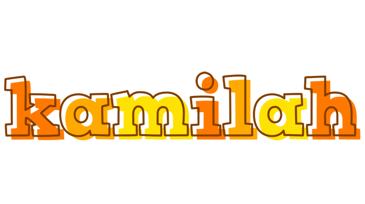 Kamilah desert logo
