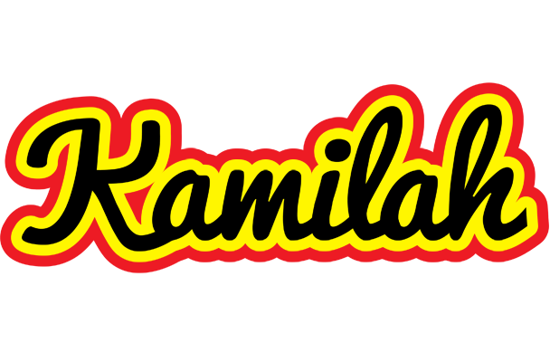 Kamilah flaming logo