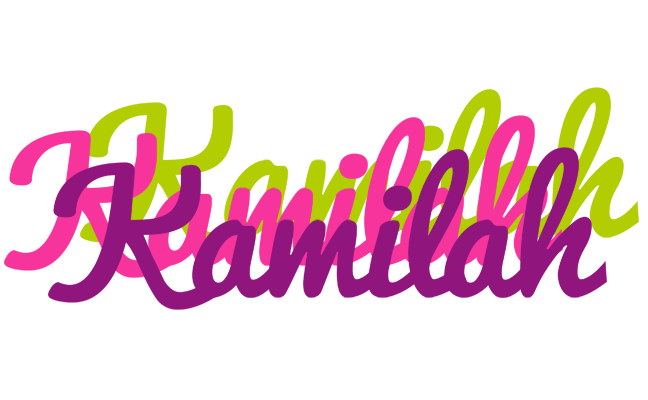 Kamilah flowers logo
