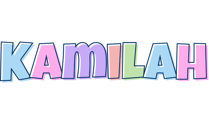 Kamilah pastel logo