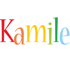 Kamile birthday logo