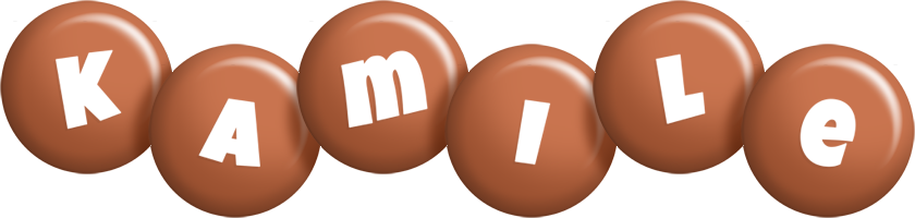 Kamile candy-brown logo