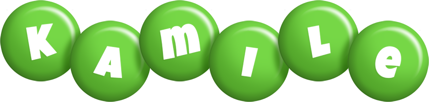 Kamile candy-green logo