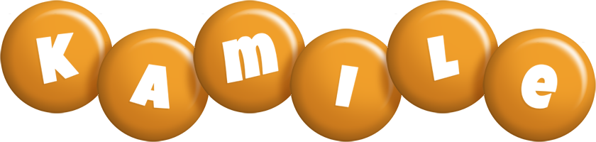 Kamile candy-orange logo