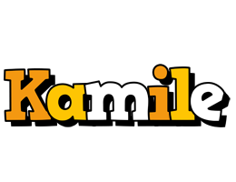 Kamile cartoon logo