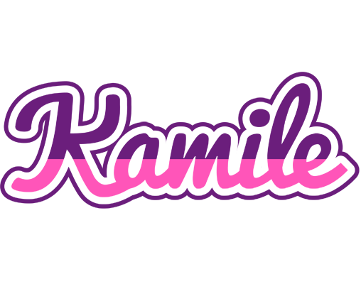 Kamile cheerful logo