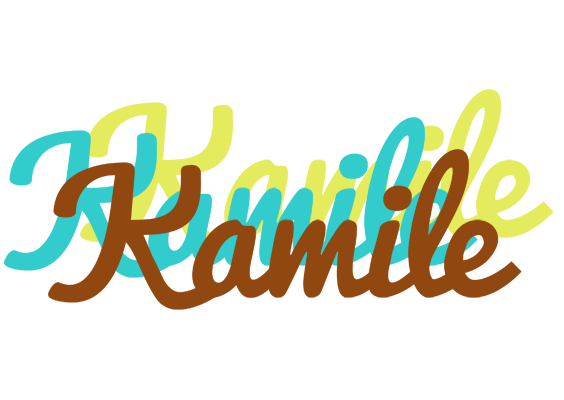 Kamile cupcake logo