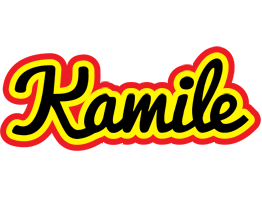 Kamile flaming logo