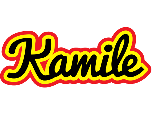 Kamile flaming logo