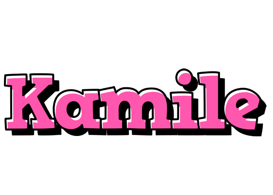 Kamile girlish logo