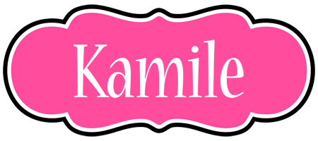 Kamile invitation logo