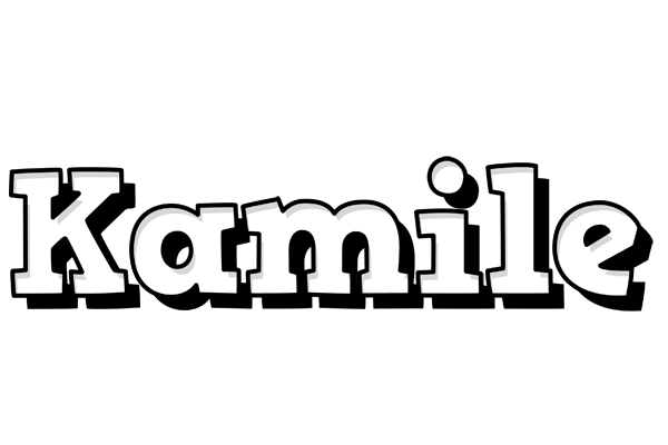 Kamile snowing logo
