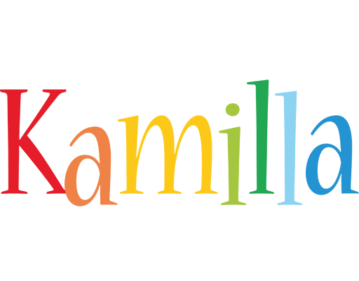 Kamilla birthday logo