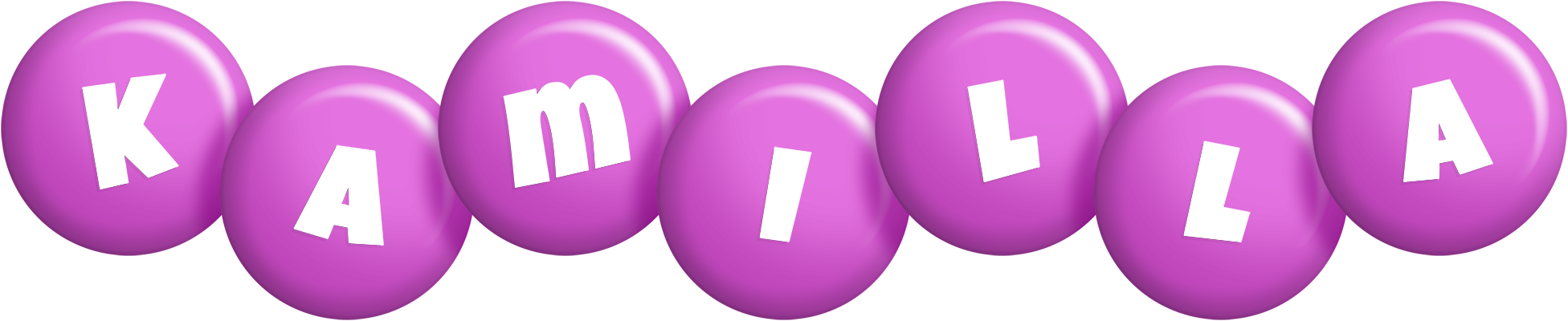 Kamilla candy-purple logo