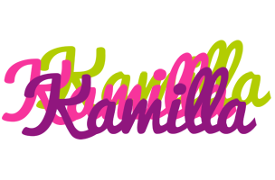 Kamilla flowers logo