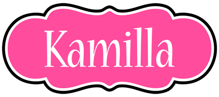 Kamilla invitation logo