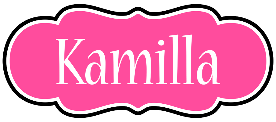 Kamilla invitation logo