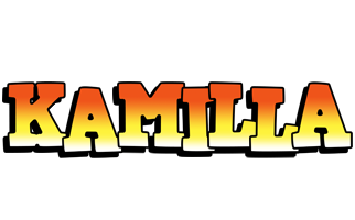 Kamilla sunset logo