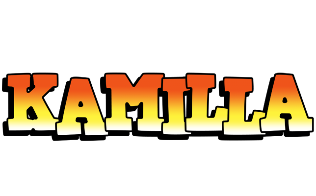 Kamilla sunset logo