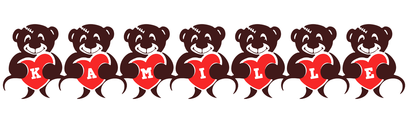 Kamille bear logo