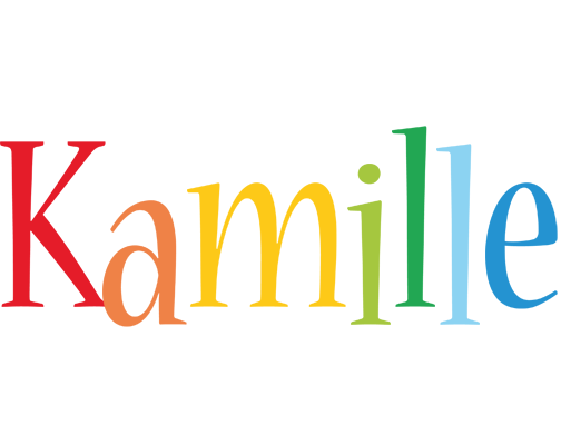 Kamille birthday logo