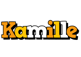 Kamille cartoon logo