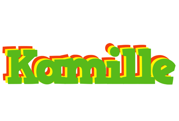 Kamille crocodile logo