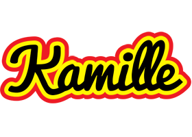 Kamille flaming logo