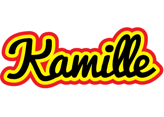 Kamille flaming logo