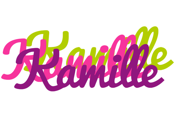 Kamille flowers logo
