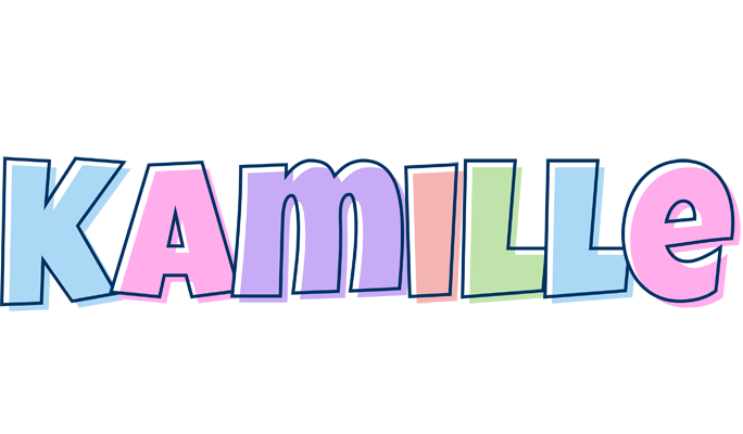 Kamille pastel logo
