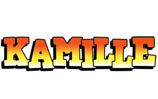 Kamille sunset logo