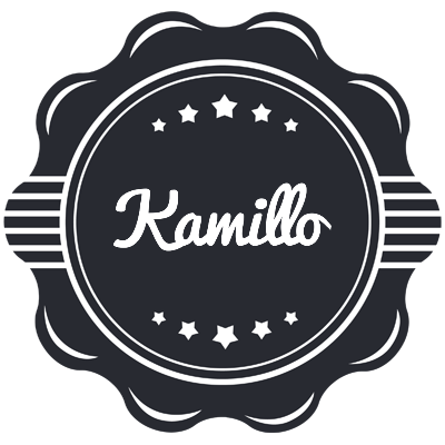 Kamillo badge logo