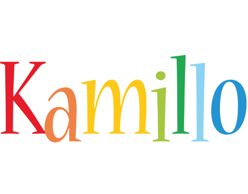 Kamillo birthday logo