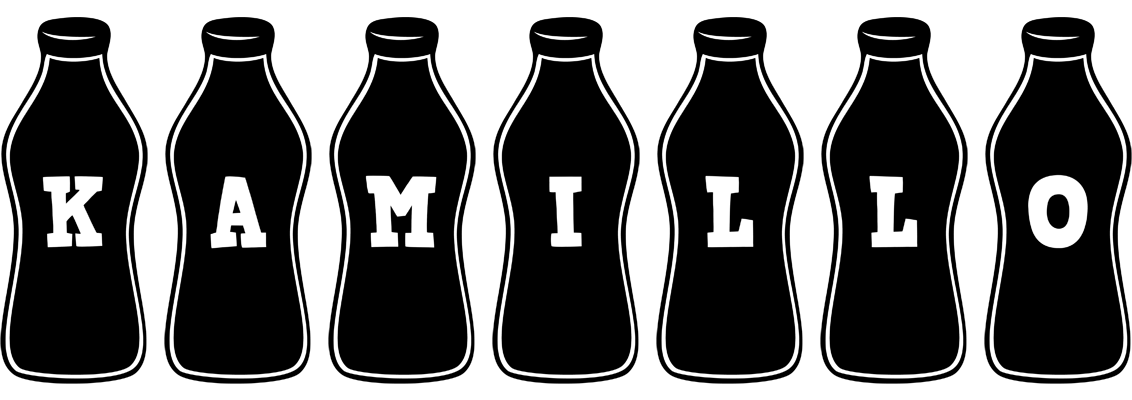 Kamillo bottle logo