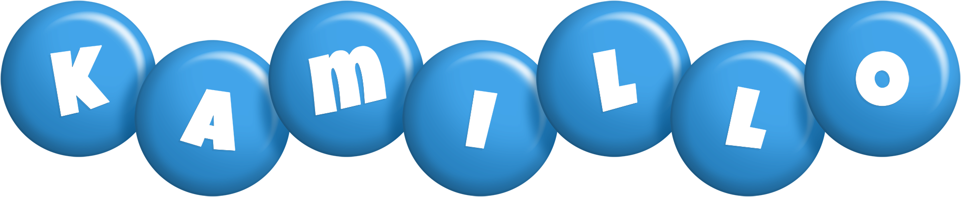 Kamillo candy-blue logo