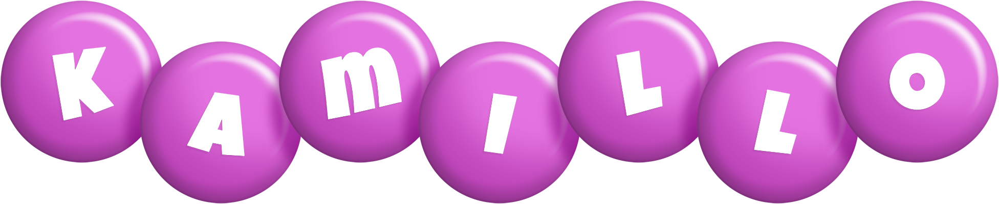 Kamillo candy-purple logo