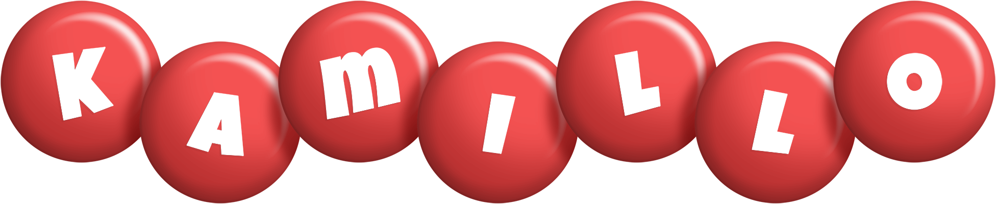 Kamillo candy-red logo