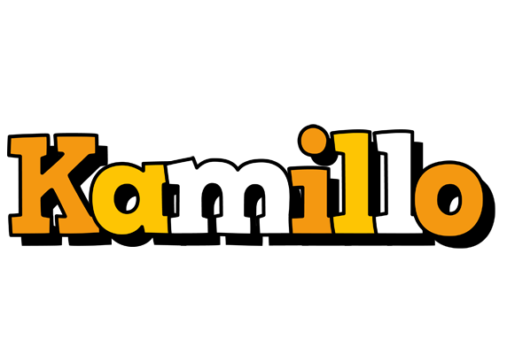 Kamillo cartoon logo