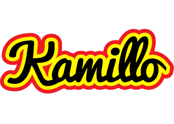 Kamillo flaming logo