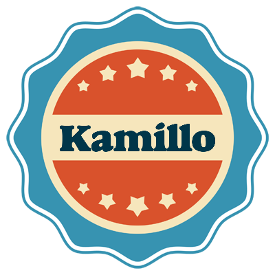 Kamillo labels logo