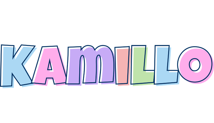 Kamillo pastel logo
