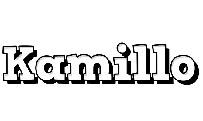 Kamillo snowing logo