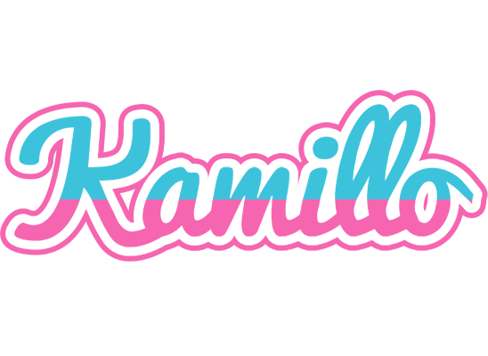 Kamillo woman logo