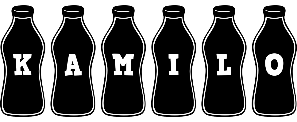 Kamilo bottle logo