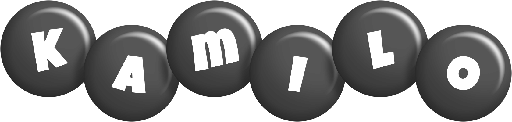 Kamilo candy-black logo