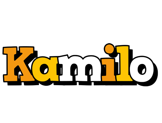 Kamilo cartoon logo