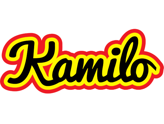 Kamilo flaming logo